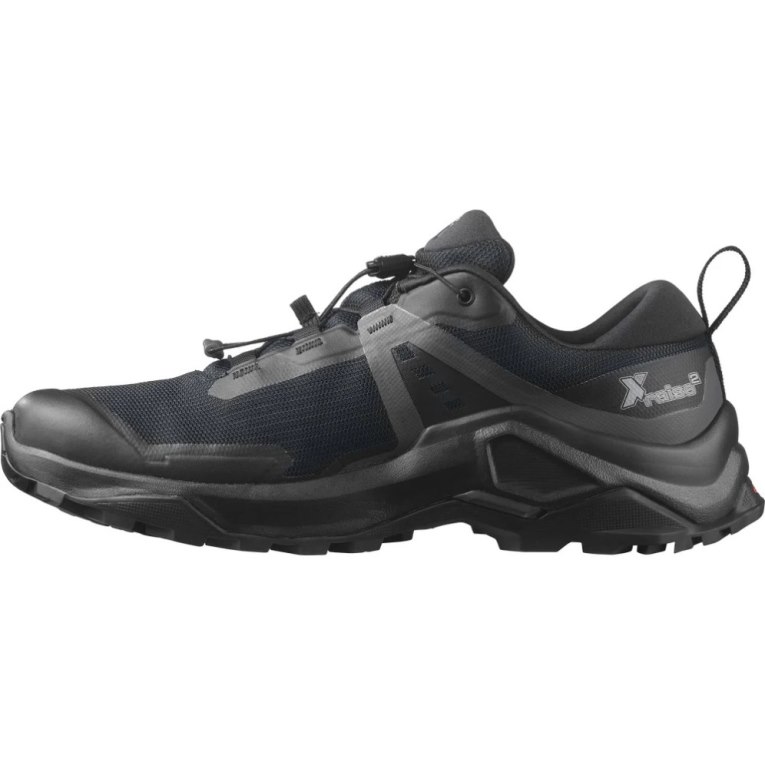 Black Salomon X Raise 2 GTX Men's Hiking Shoes | IE AW4086